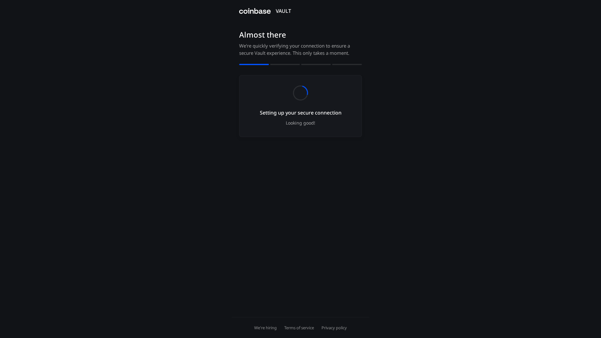 Screenshot of 294409coinbase.com