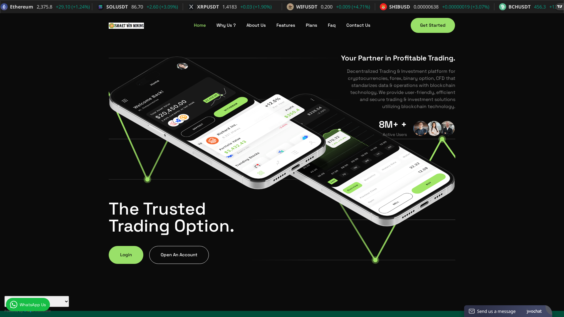 Screenshot of smartwinmin.top