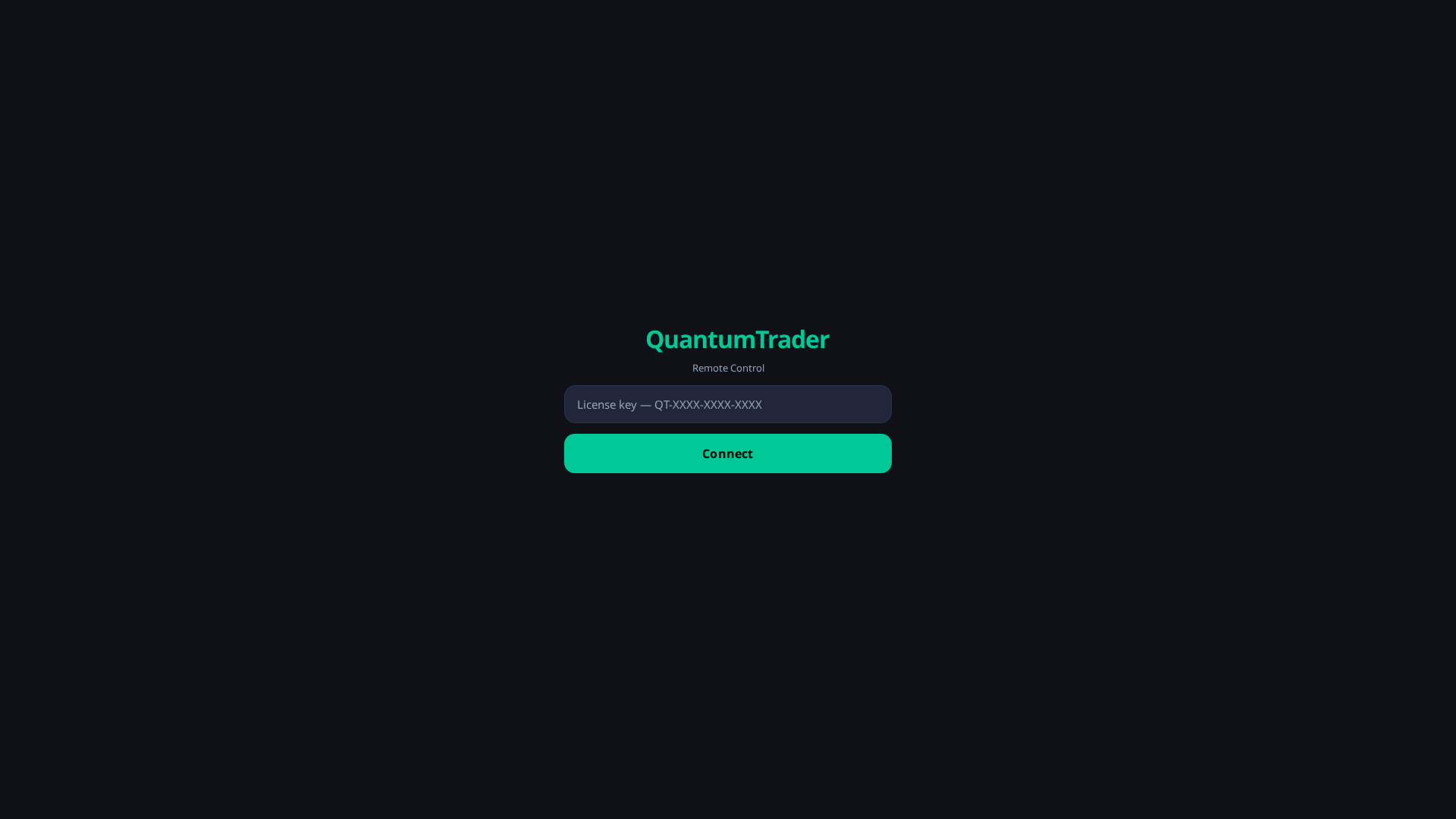 Screenshot of quantumtradermt5.com
