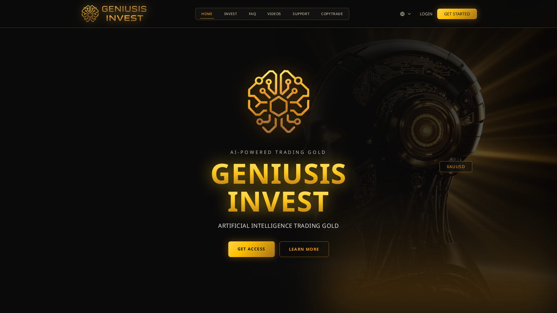 Screenshot of geniusis-invest.com