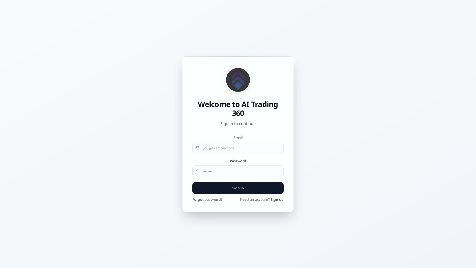 Screenshot of aitrading360.com