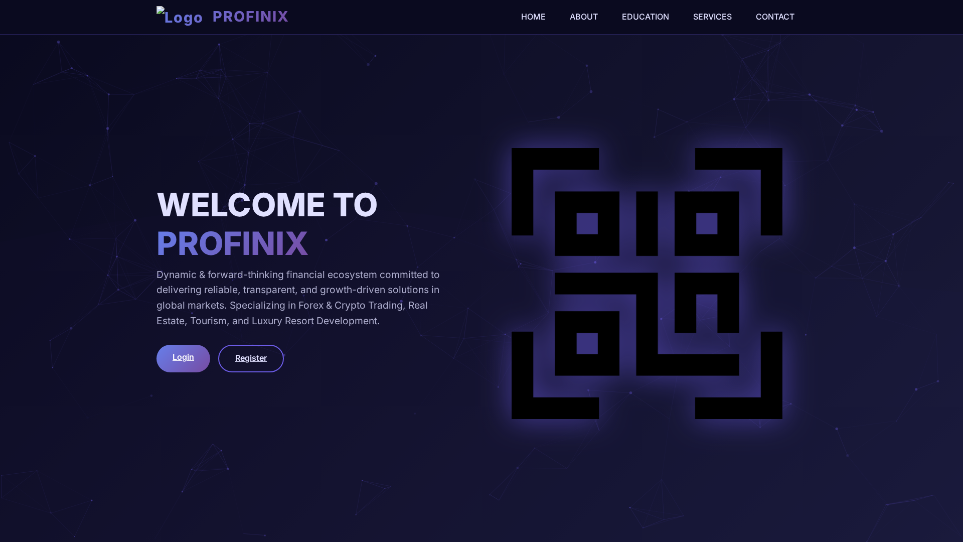 Screenshot of profinix.io