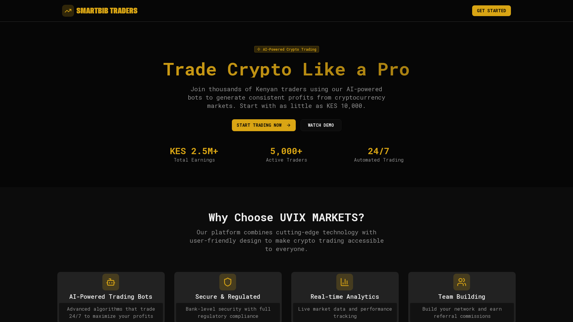 Screenshot of smartbib-traders.co.ke