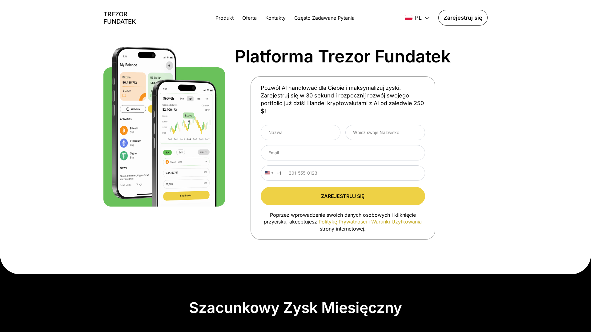 Screenshot of trezor-fundatek.com