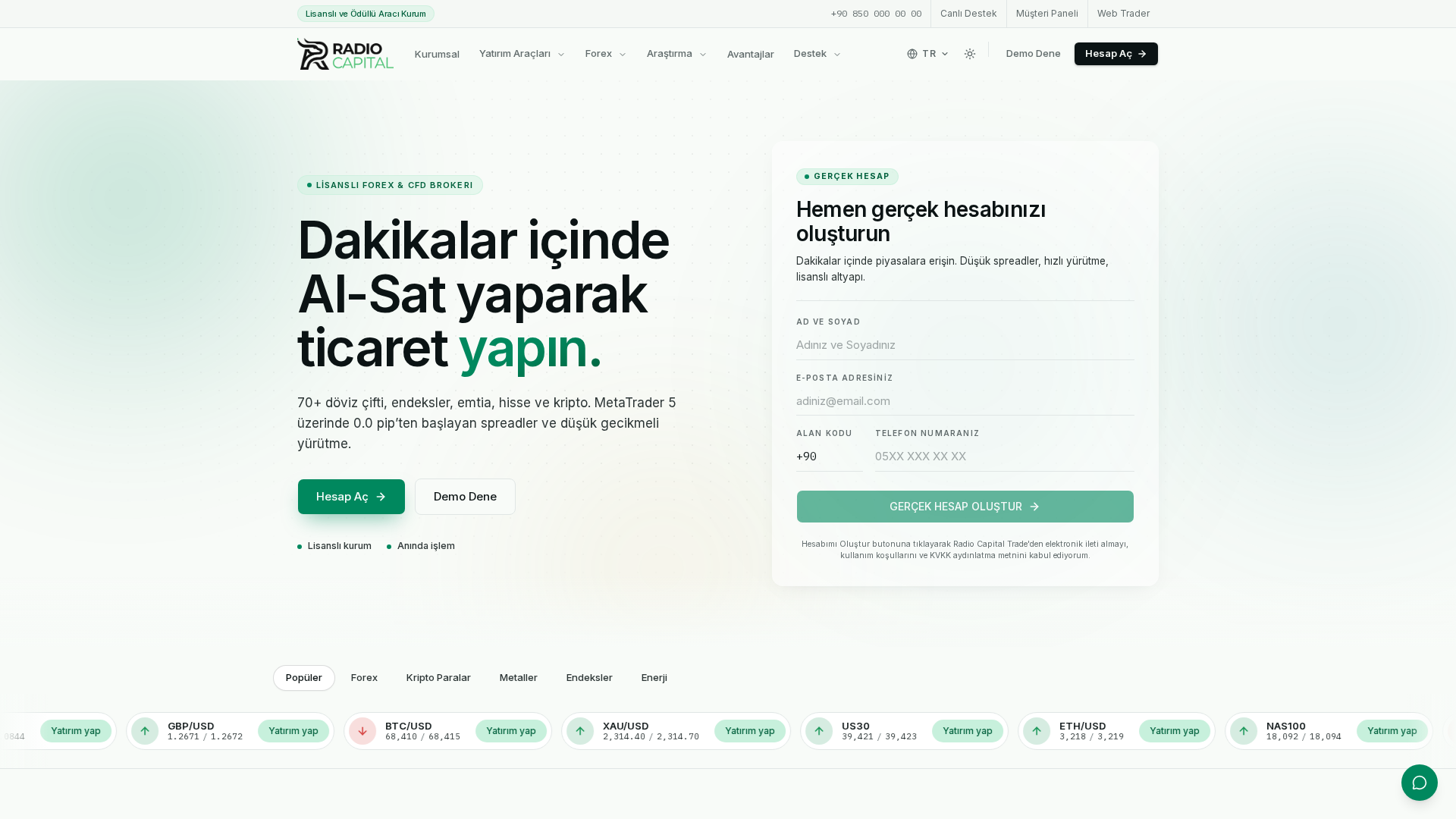 Screenshot of radiocapital.net
