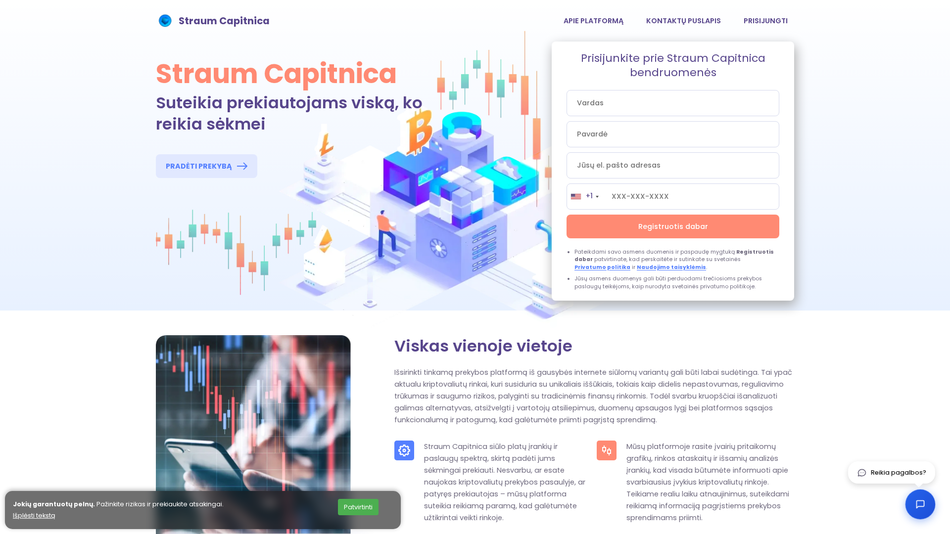 Screenshot of straumcapitnica.com