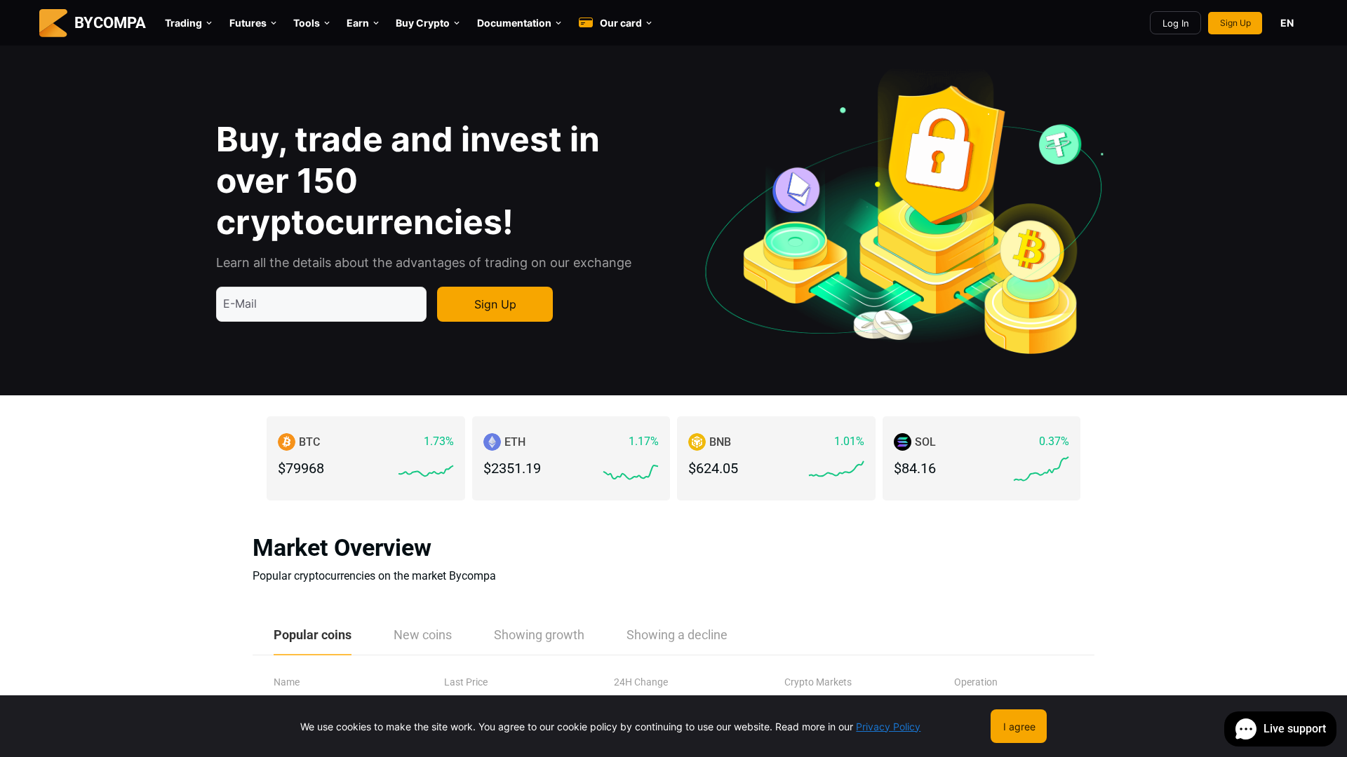 Screenshot of bycompa.pro