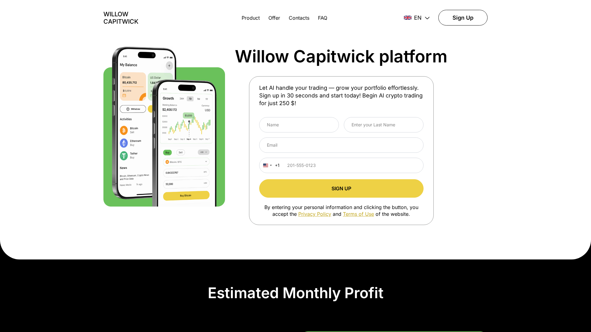 Screenshot of willow-capitwick.com