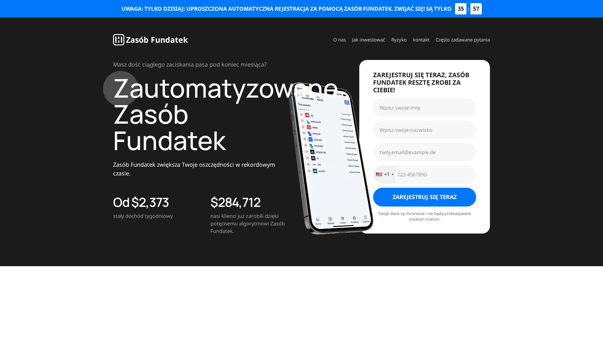 Screenshot of zasobfundatek.com