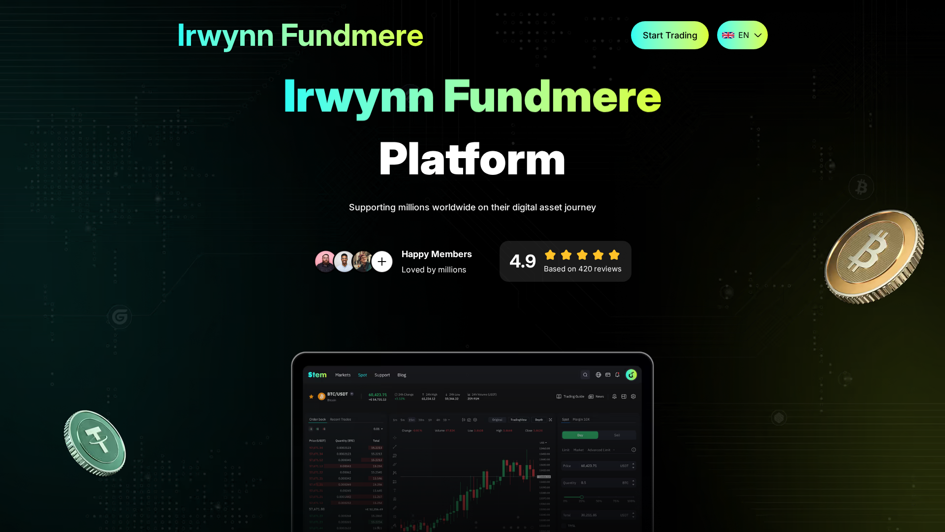 Screenshot of irwynn-fundmere.com
