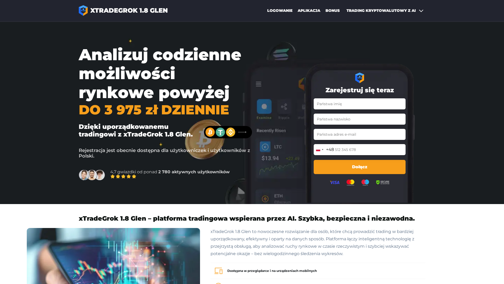 Screenshot of xtradegrok18glen-pl.com