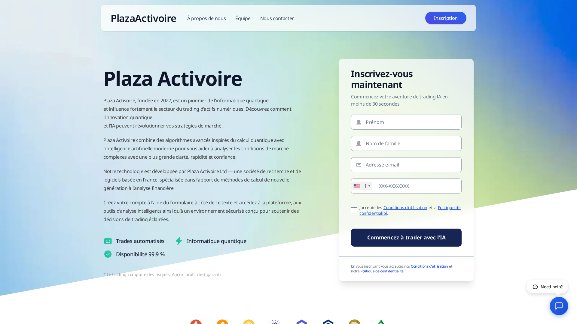 Screenshot of plazaactivoire-ai.com