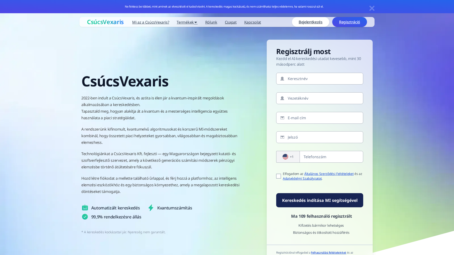 Screenshot of csucsvexarishu.shop