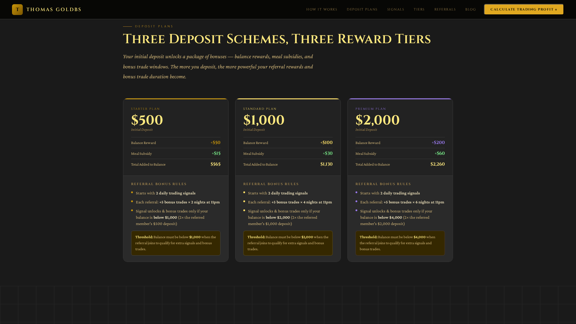 Screenshot of goldbs.site