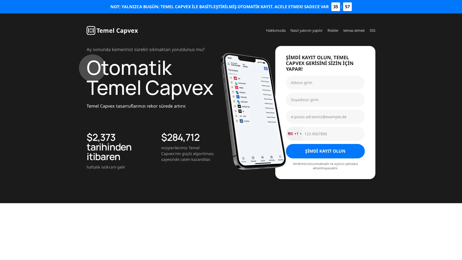 Screenshot of temelcapvex.net