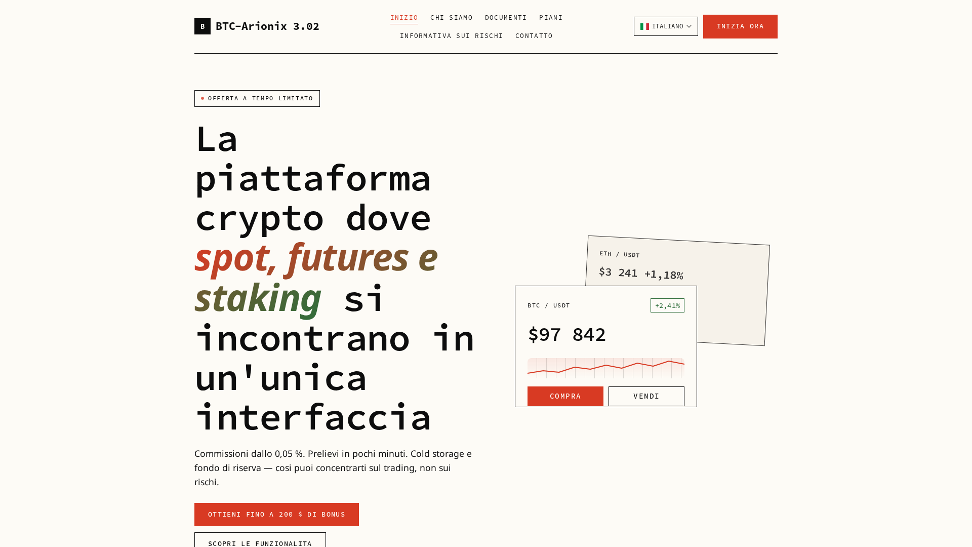 Screenshot of btcarionix302.com