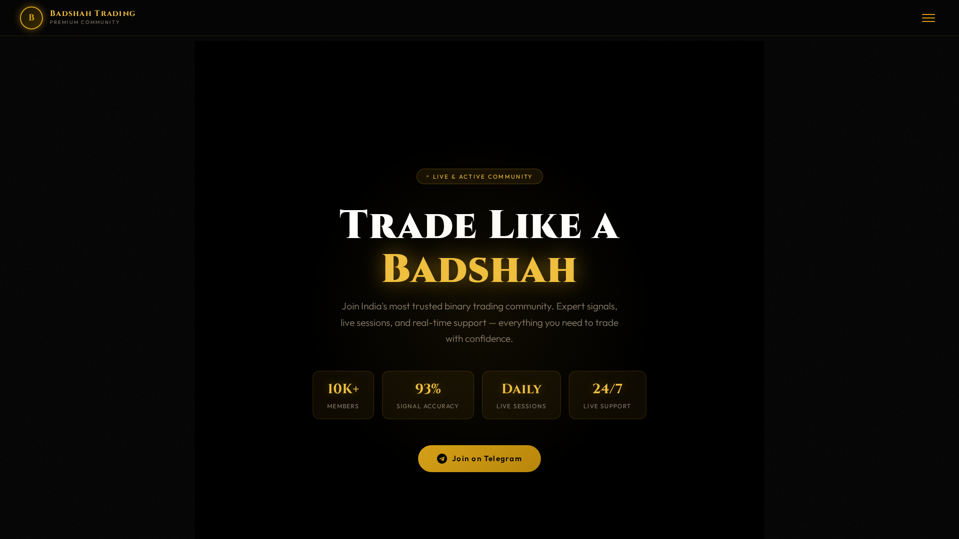Screenshot of badshahtrading.in