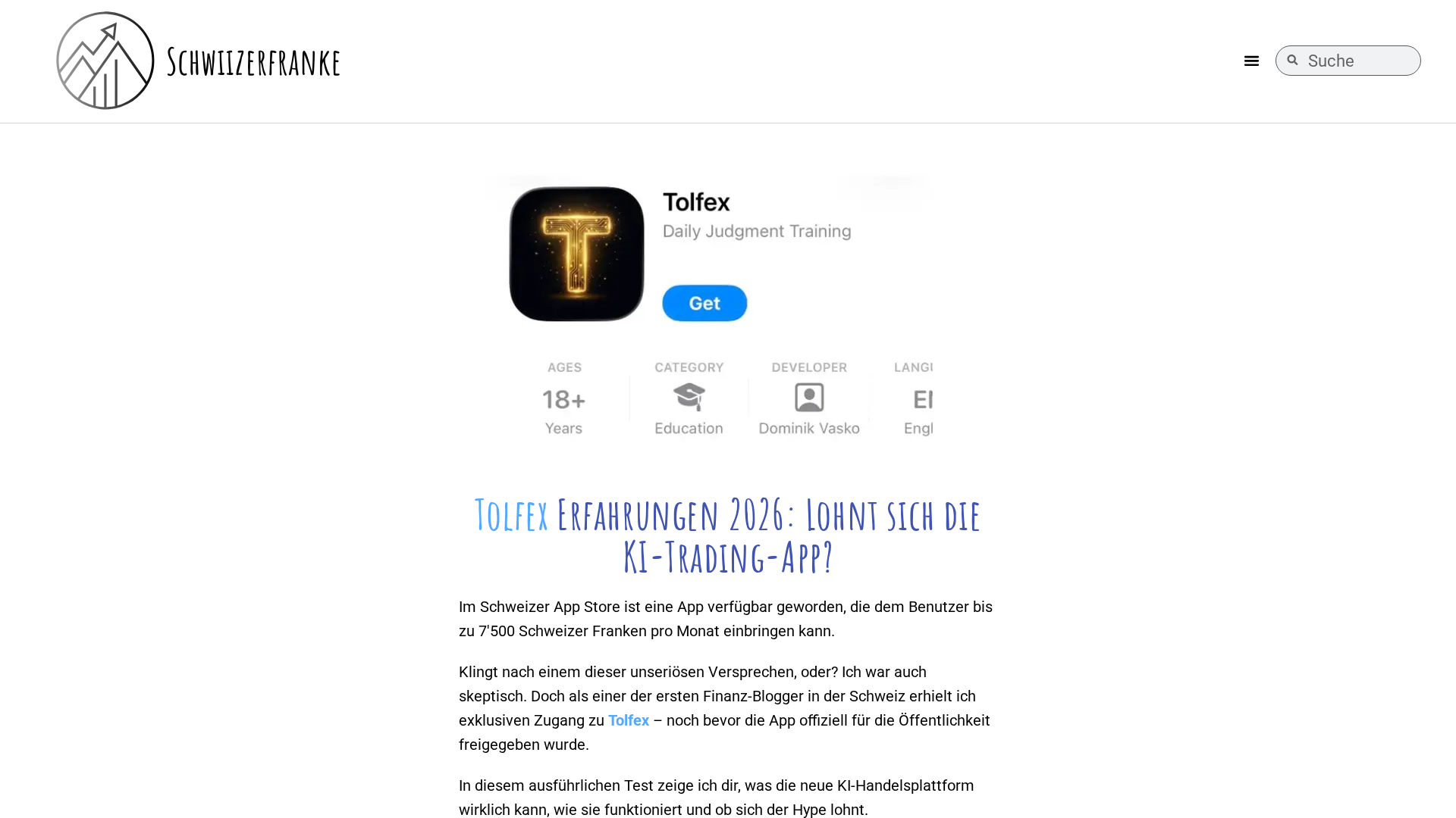 Screenshot of tolfex-appstore.info