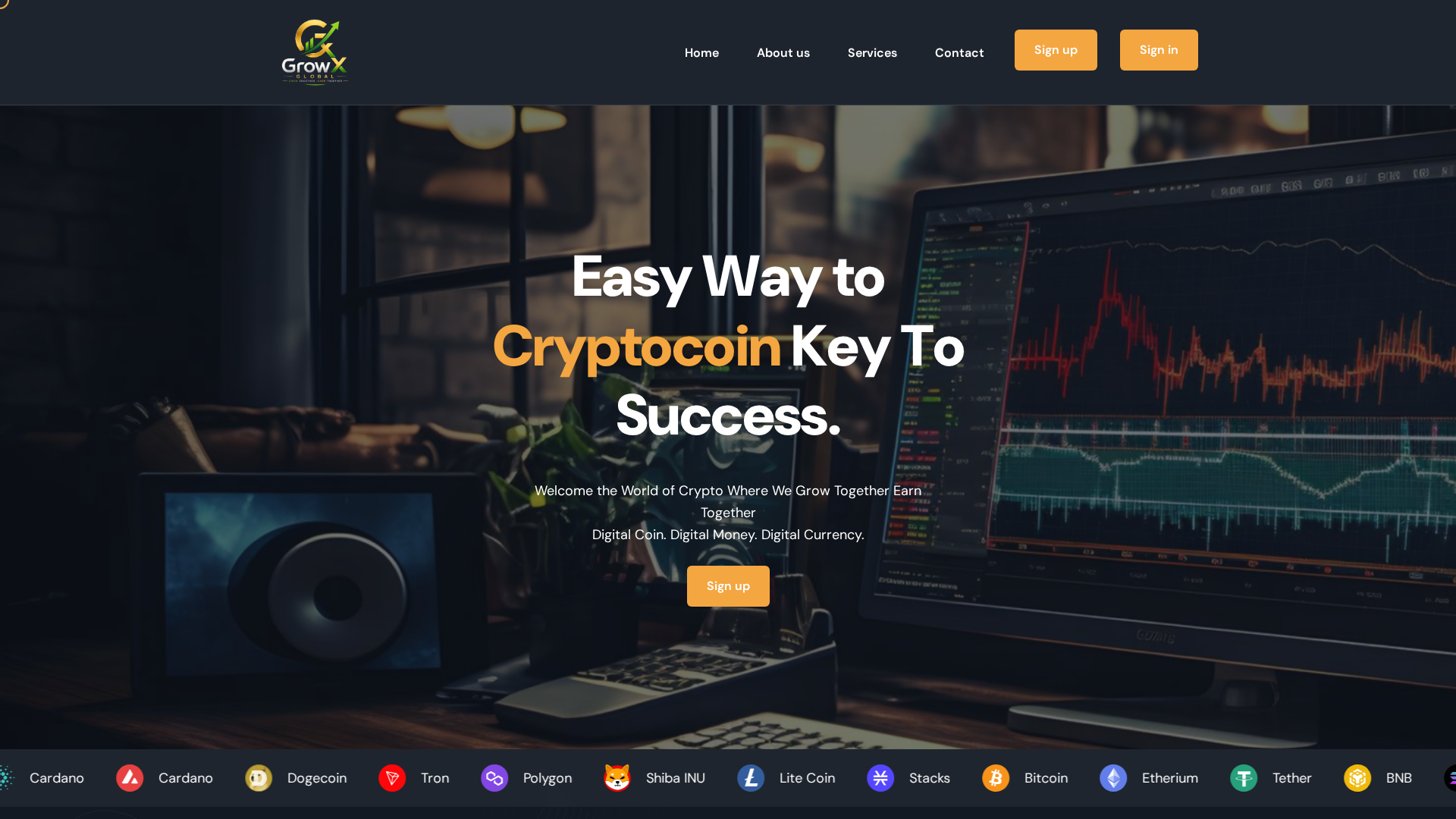 Screenshot of growxglobal.live