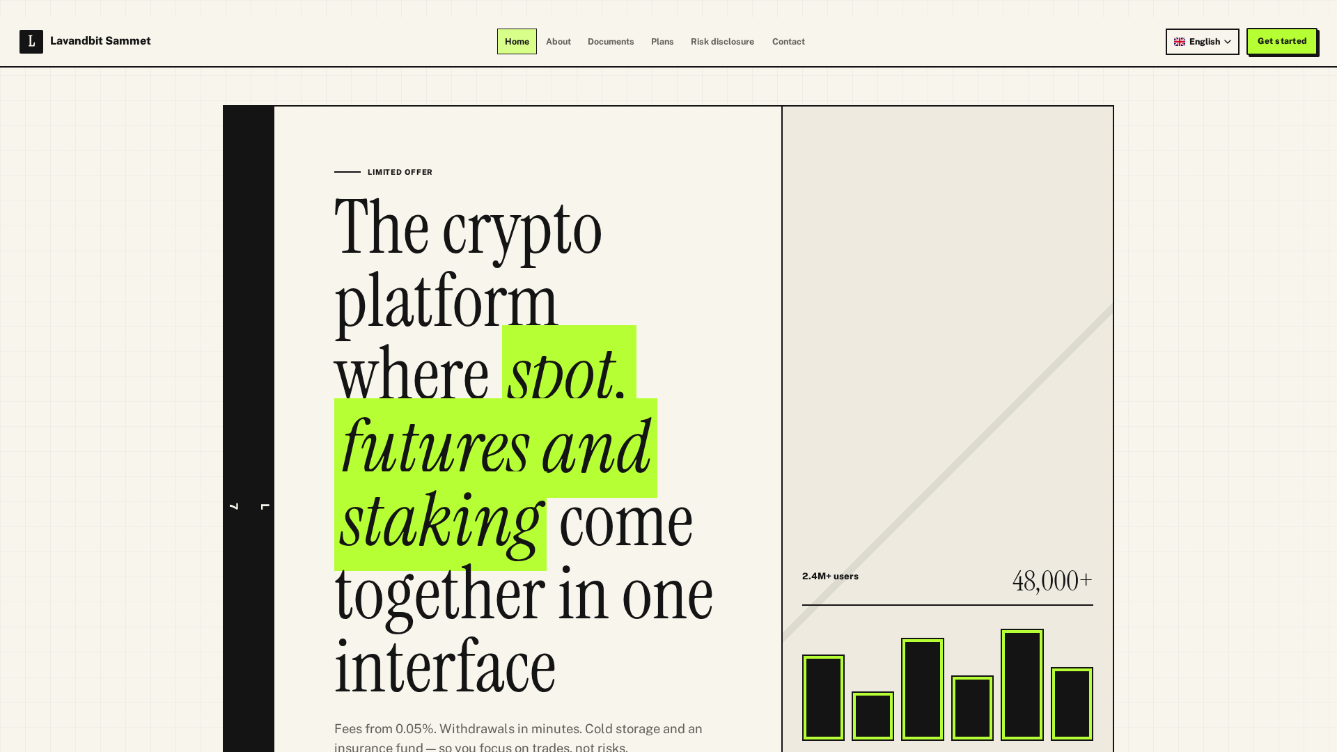Screenshot of lavandbitsammet.com