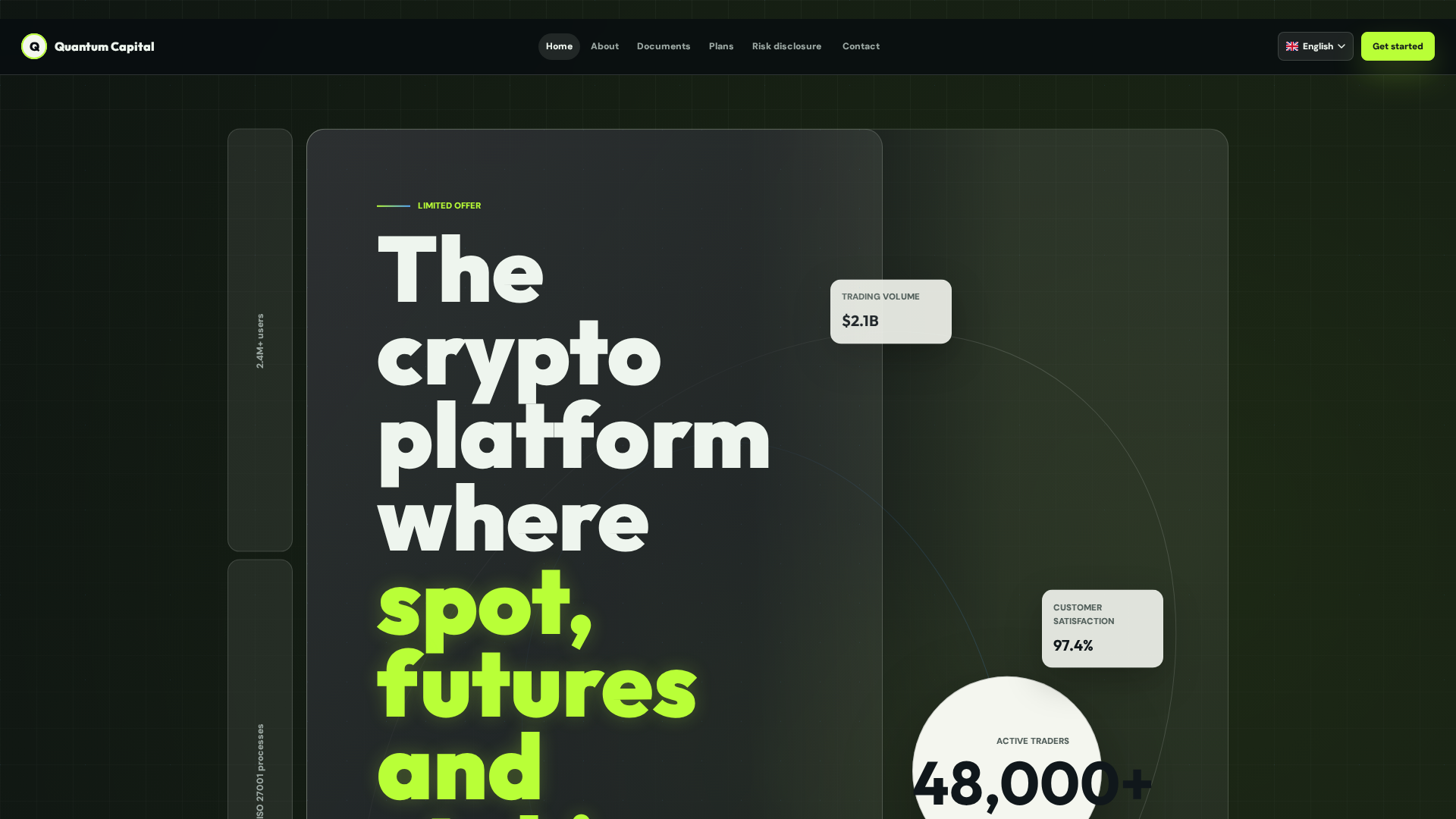Screenshot of quantum-capital-official.com