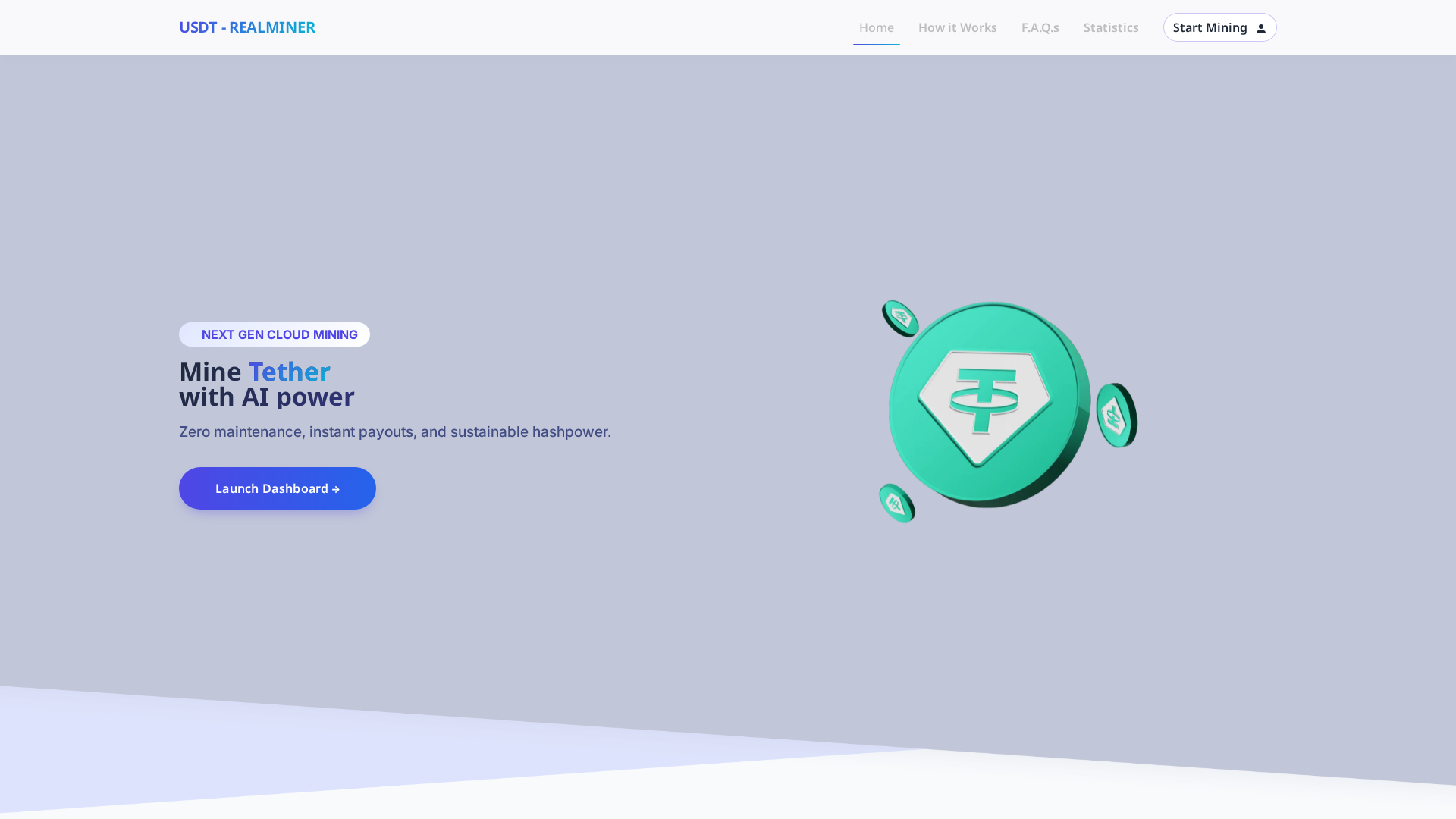 Screenshot of realminer.pro