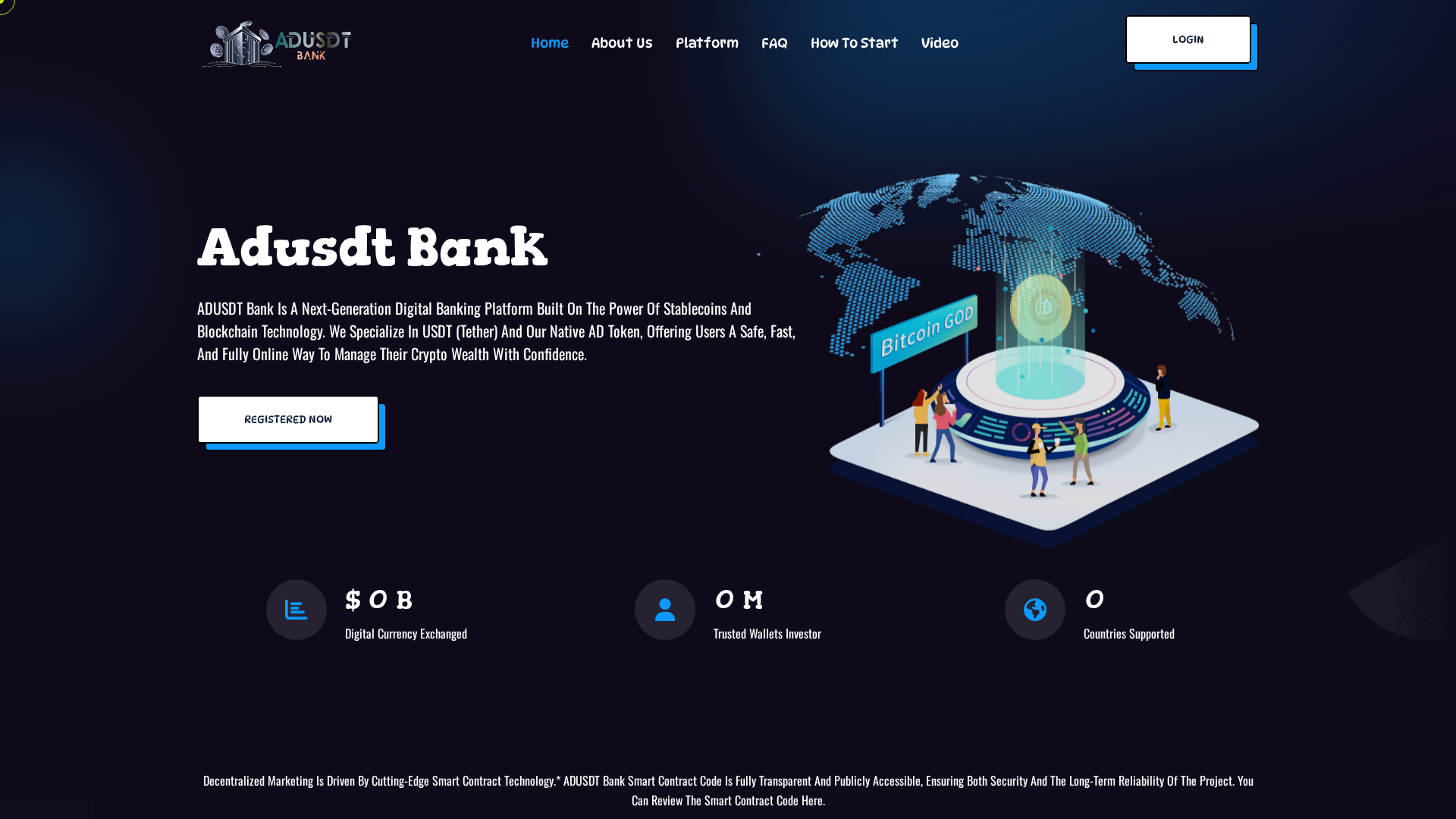 Screenshot of adusdtbank.live