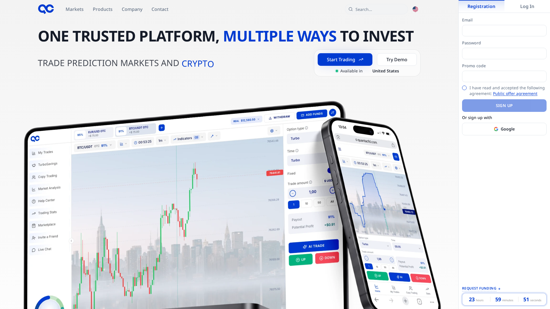 Screenshot of quantacfd.com