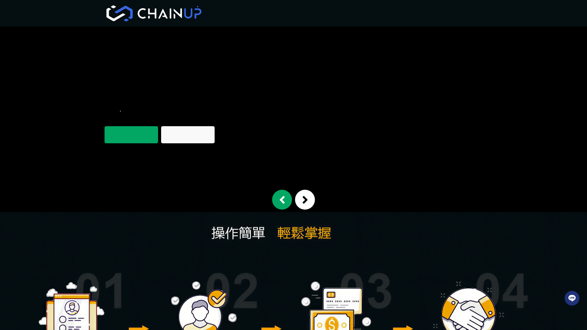 Screenshot of chainupweb.com