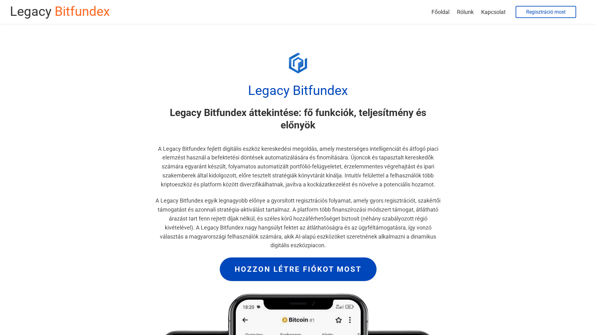 Screenshot of legacybitfundex-hu.com