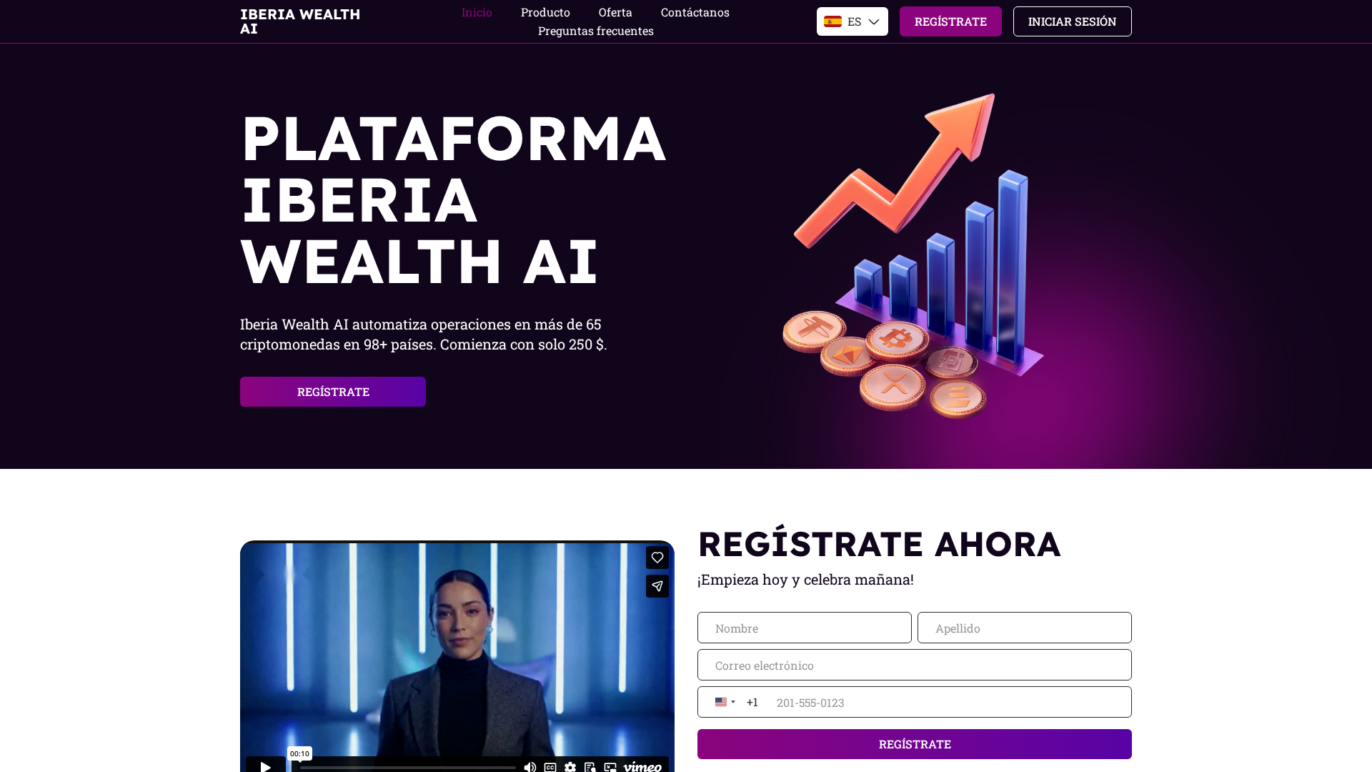 Screenshot of iberia-wealth-ai.com