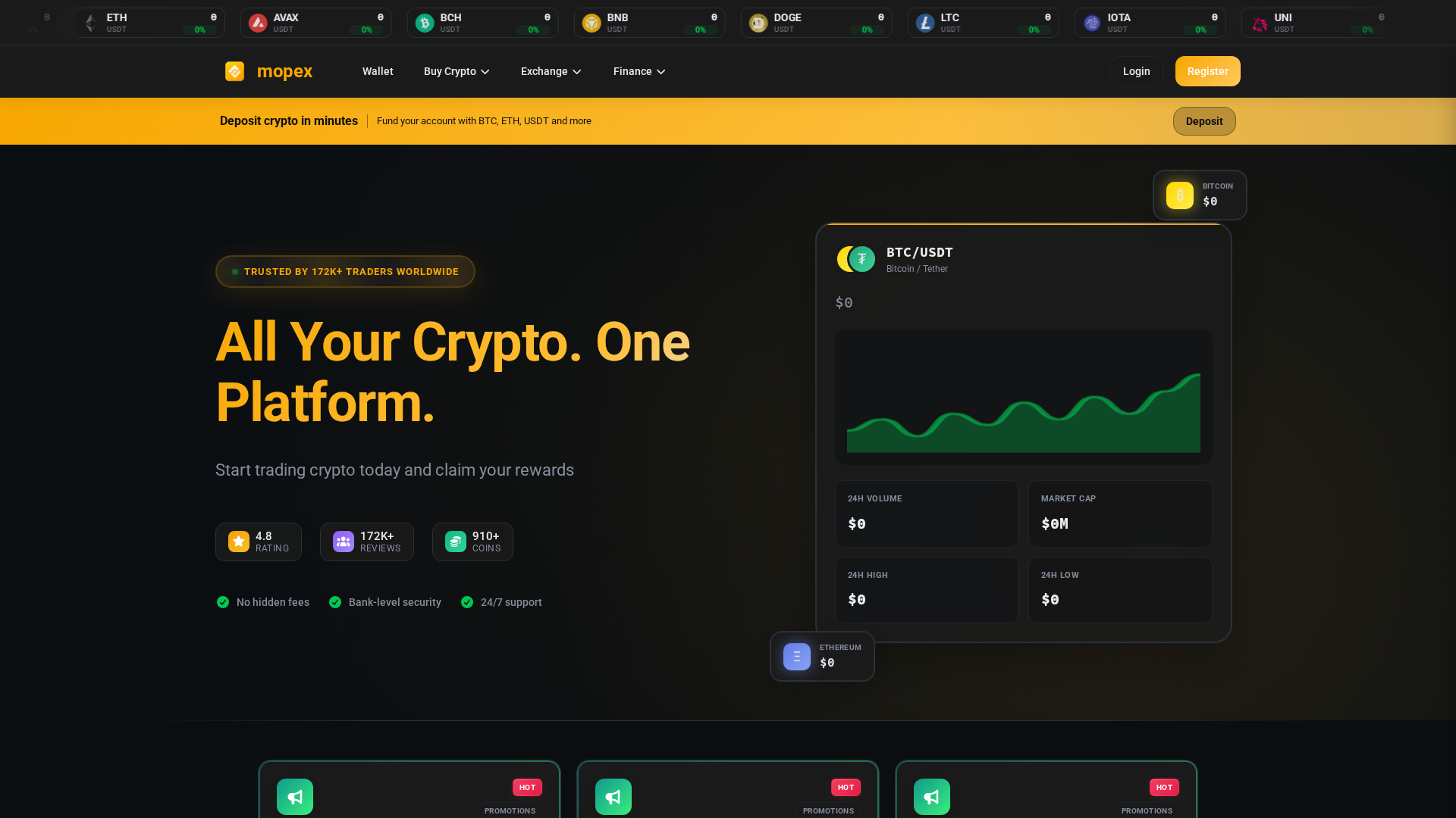 Screenshot of mopex.org