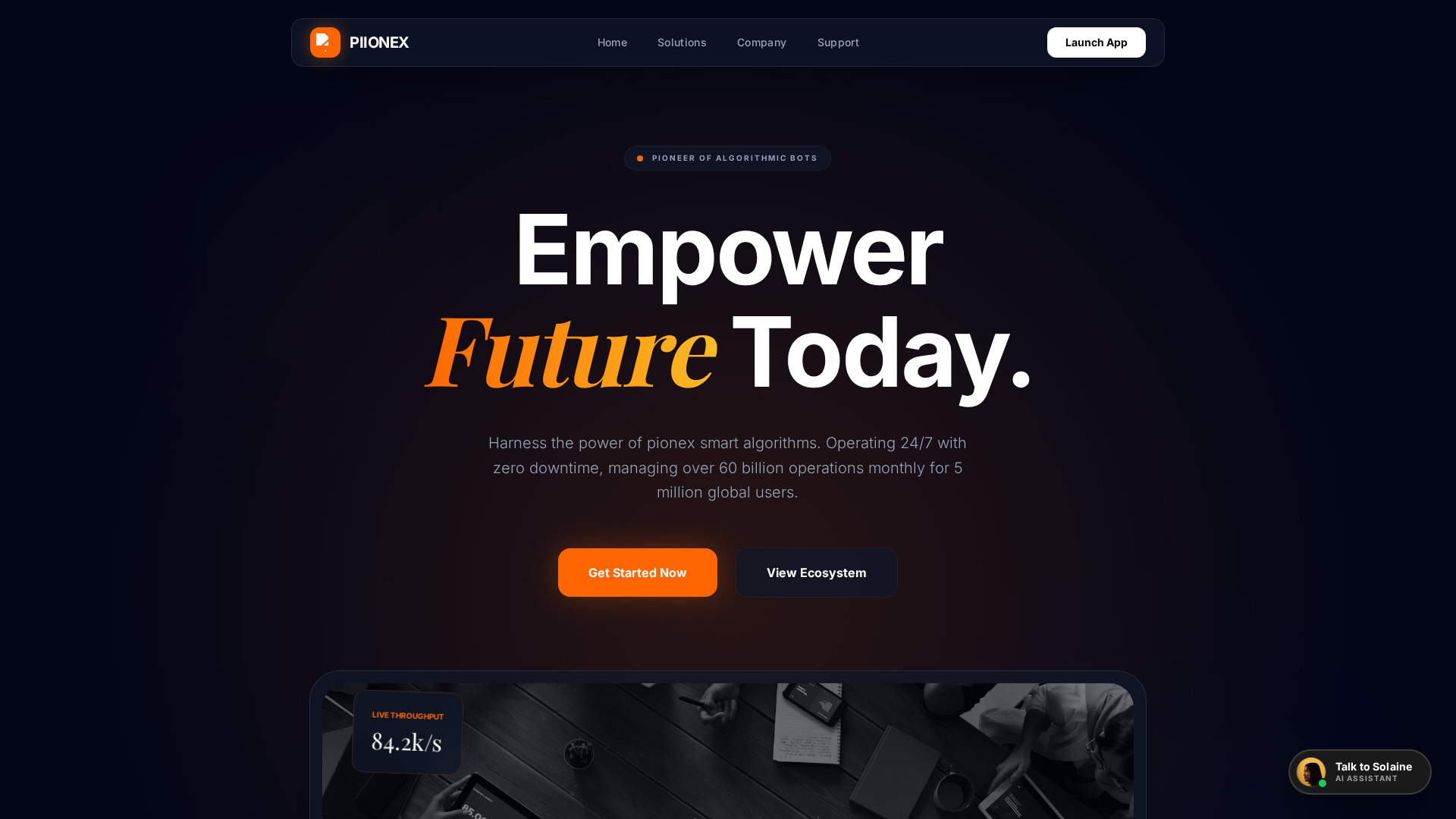Screenshot of piooneex.com