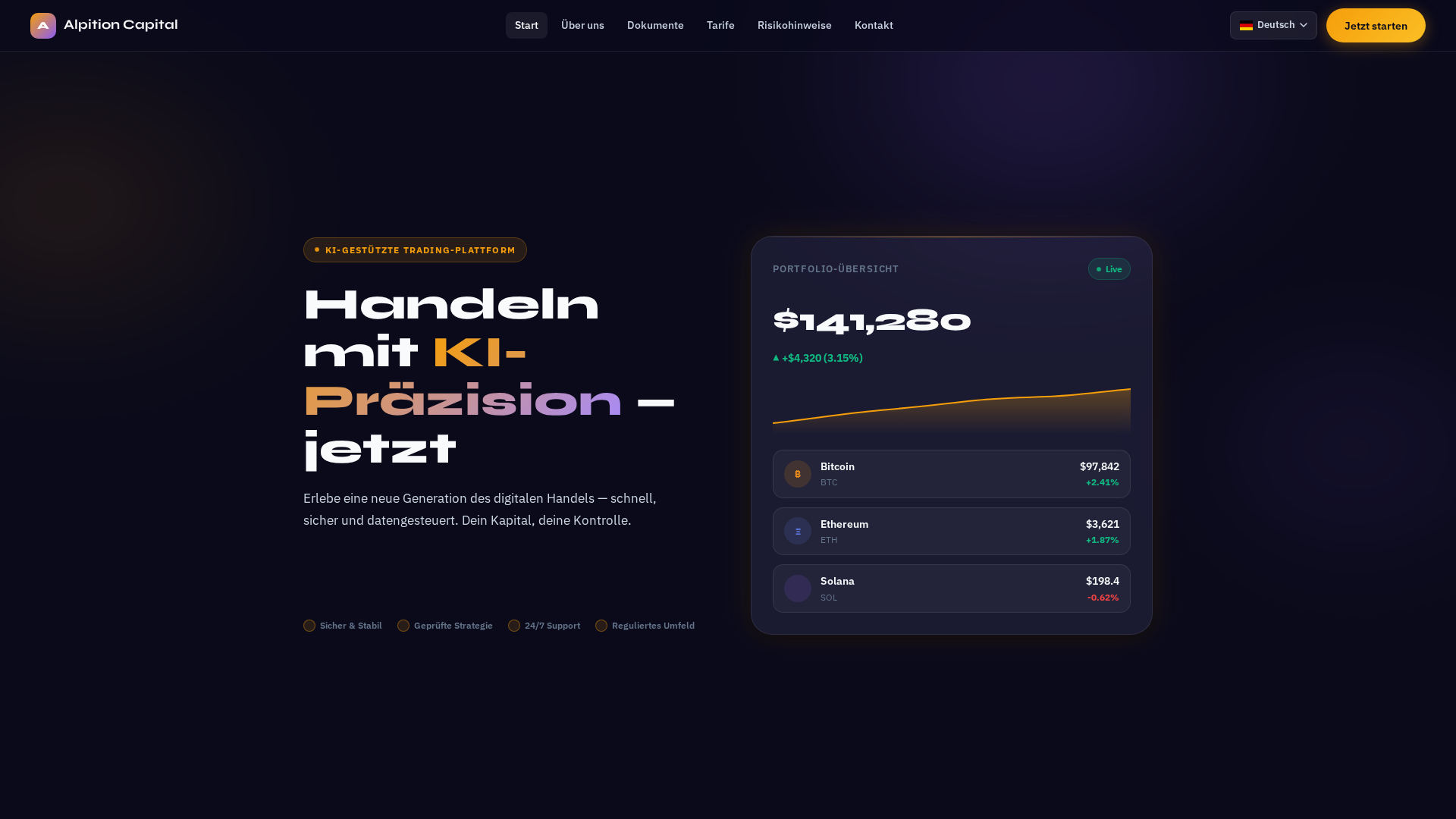 Screenshot of alpition-capital-switzerland.com