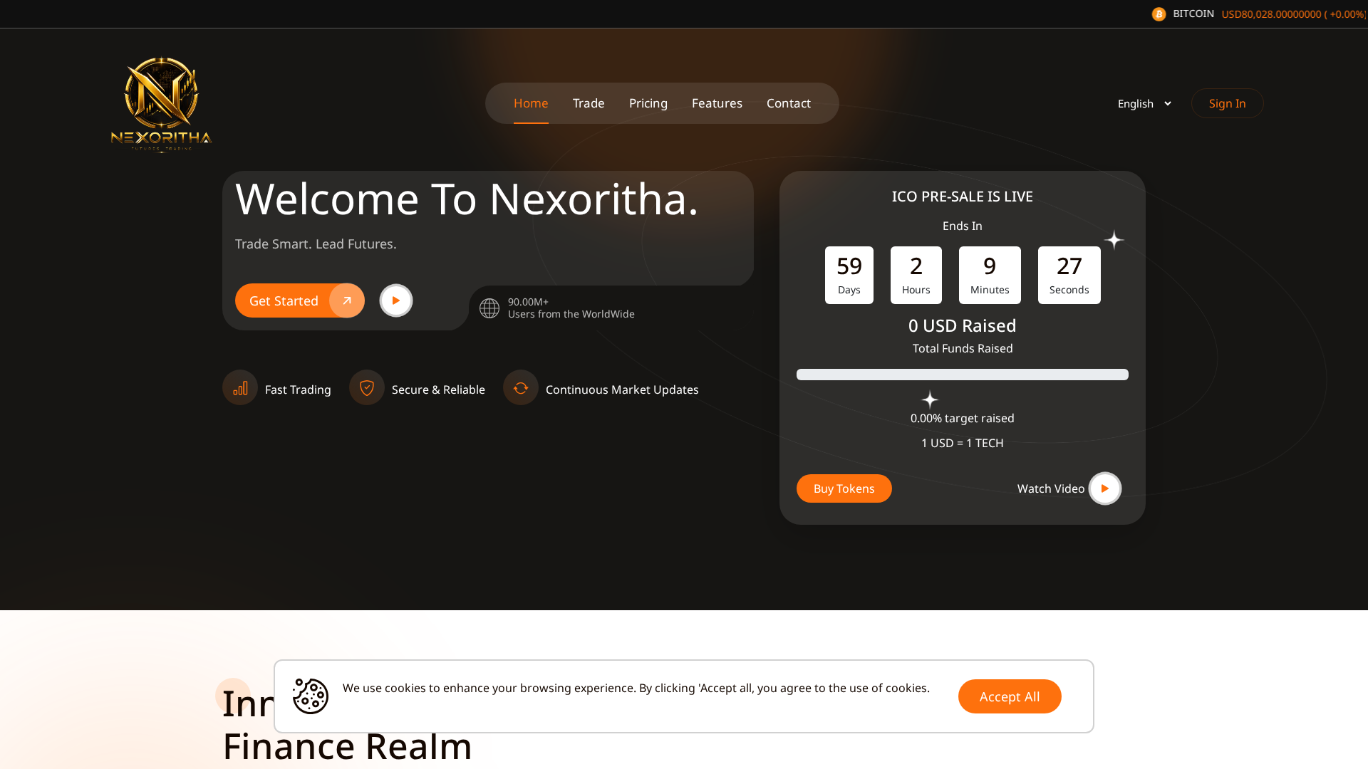 Screenshot of nexoritha.net