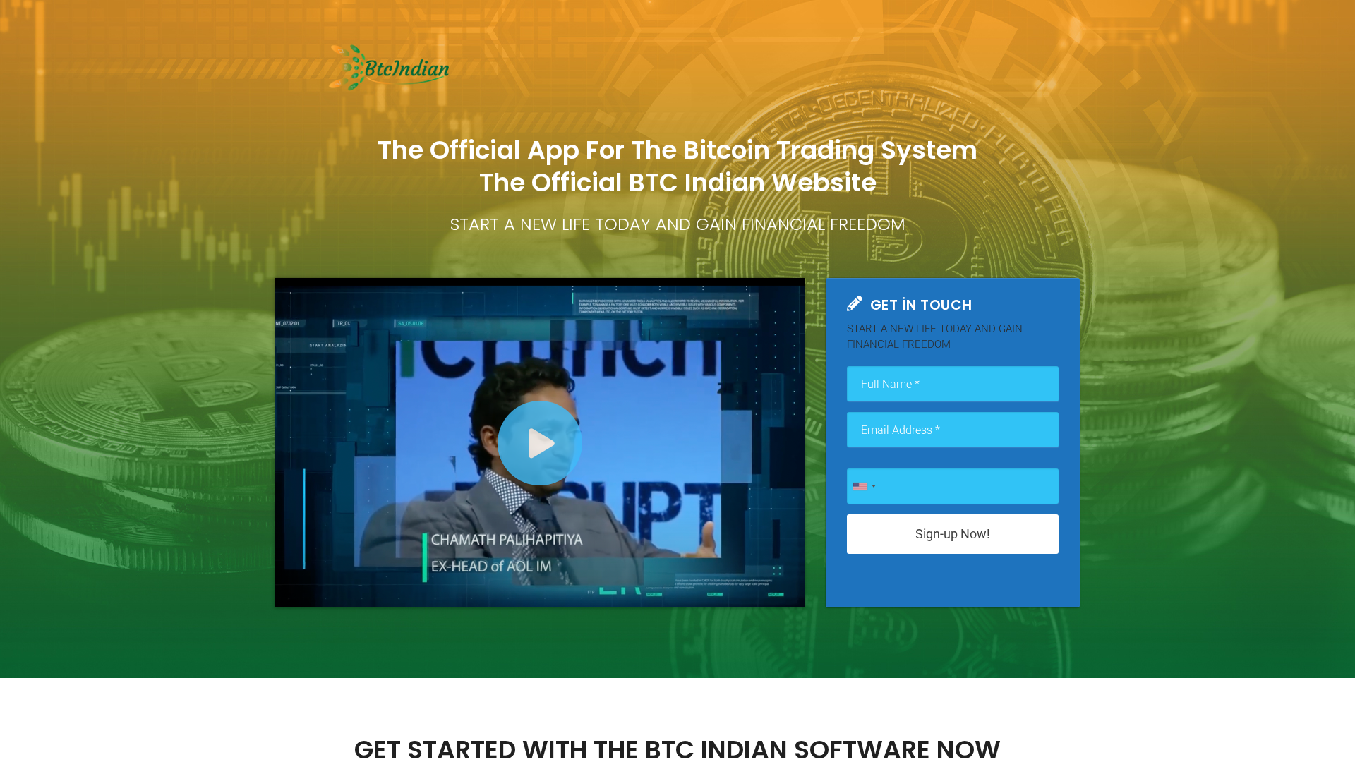 Screenshot of btcindian.com