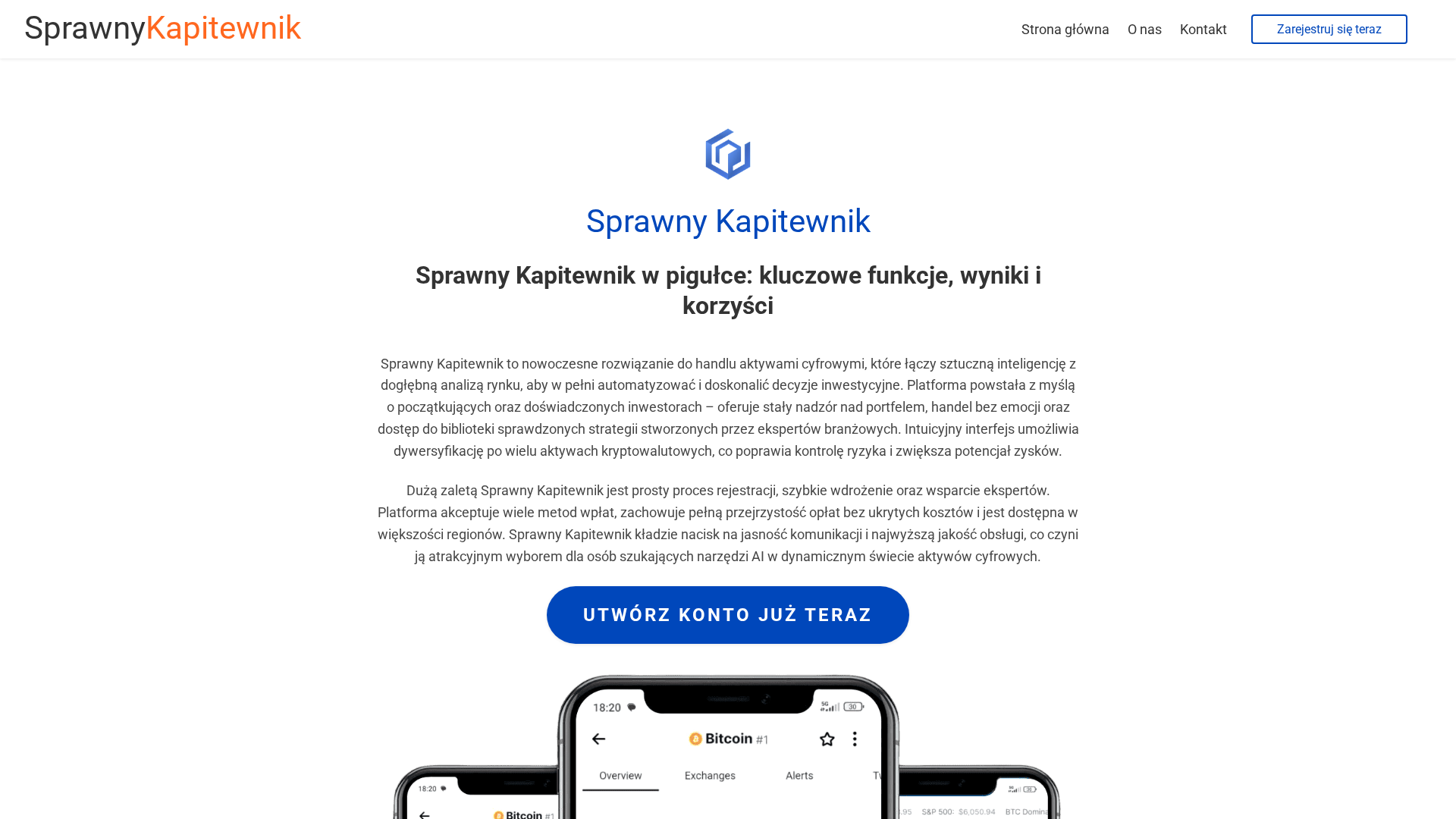 Screenshot of sprawnykapitewnik-ai.com