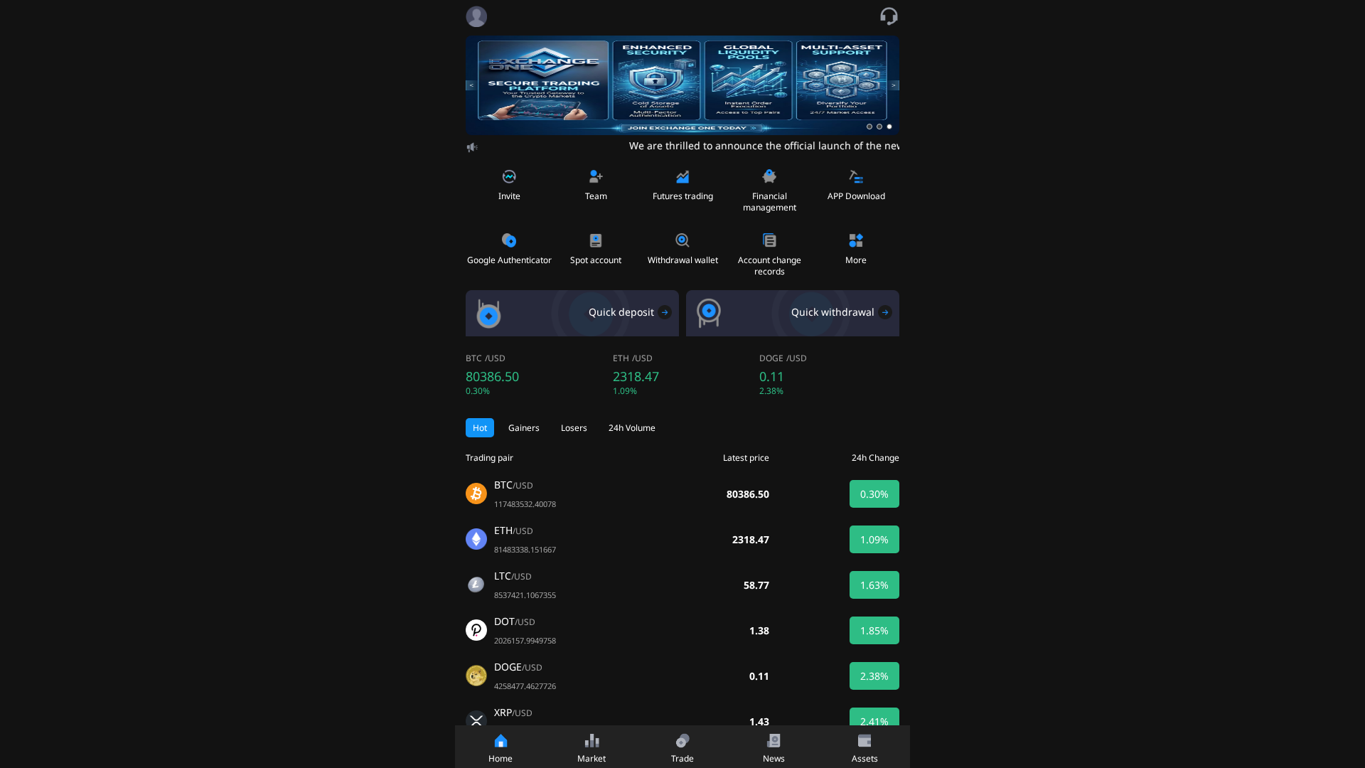 Screenshot of exonexex.cc