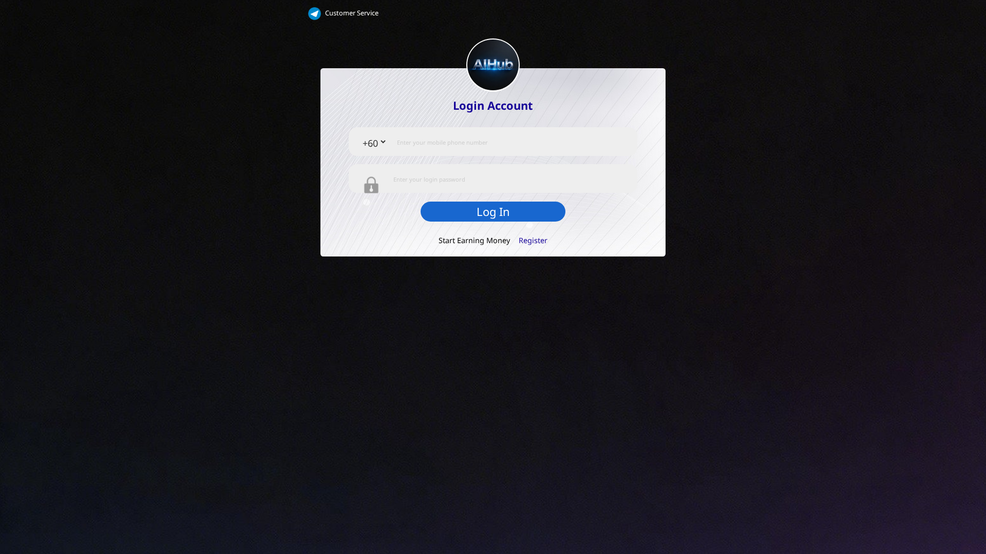 Screenshot of train-aihub.pro