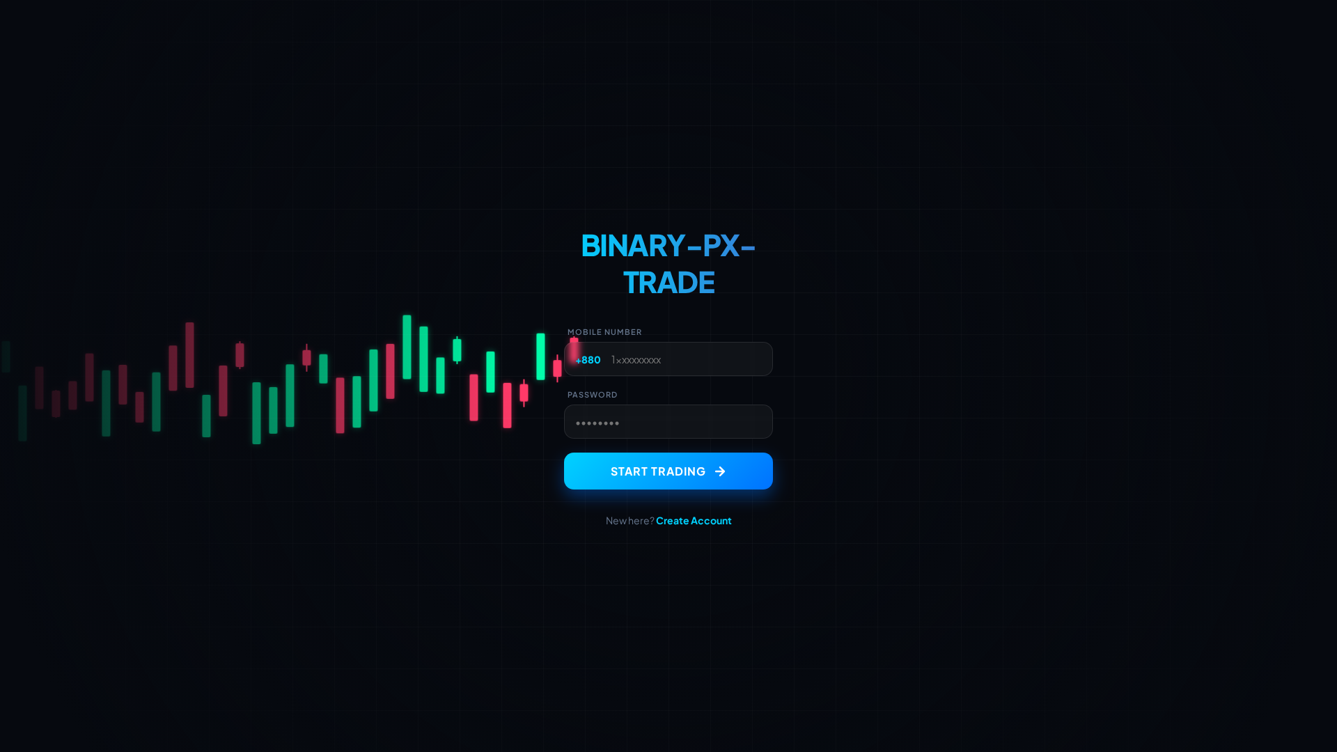 Screenshot of binary-px-trade.com