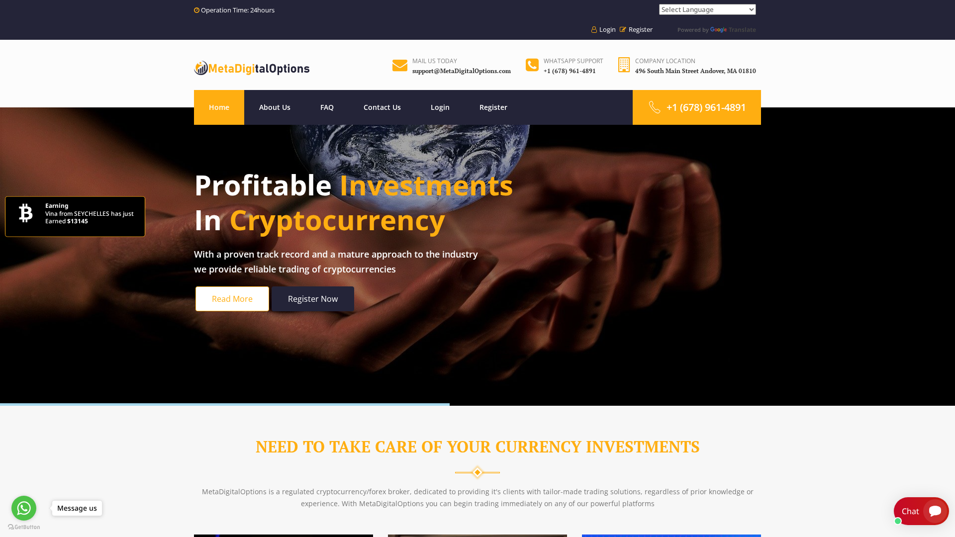 Screenshot of meta-digitaloptions.xyz