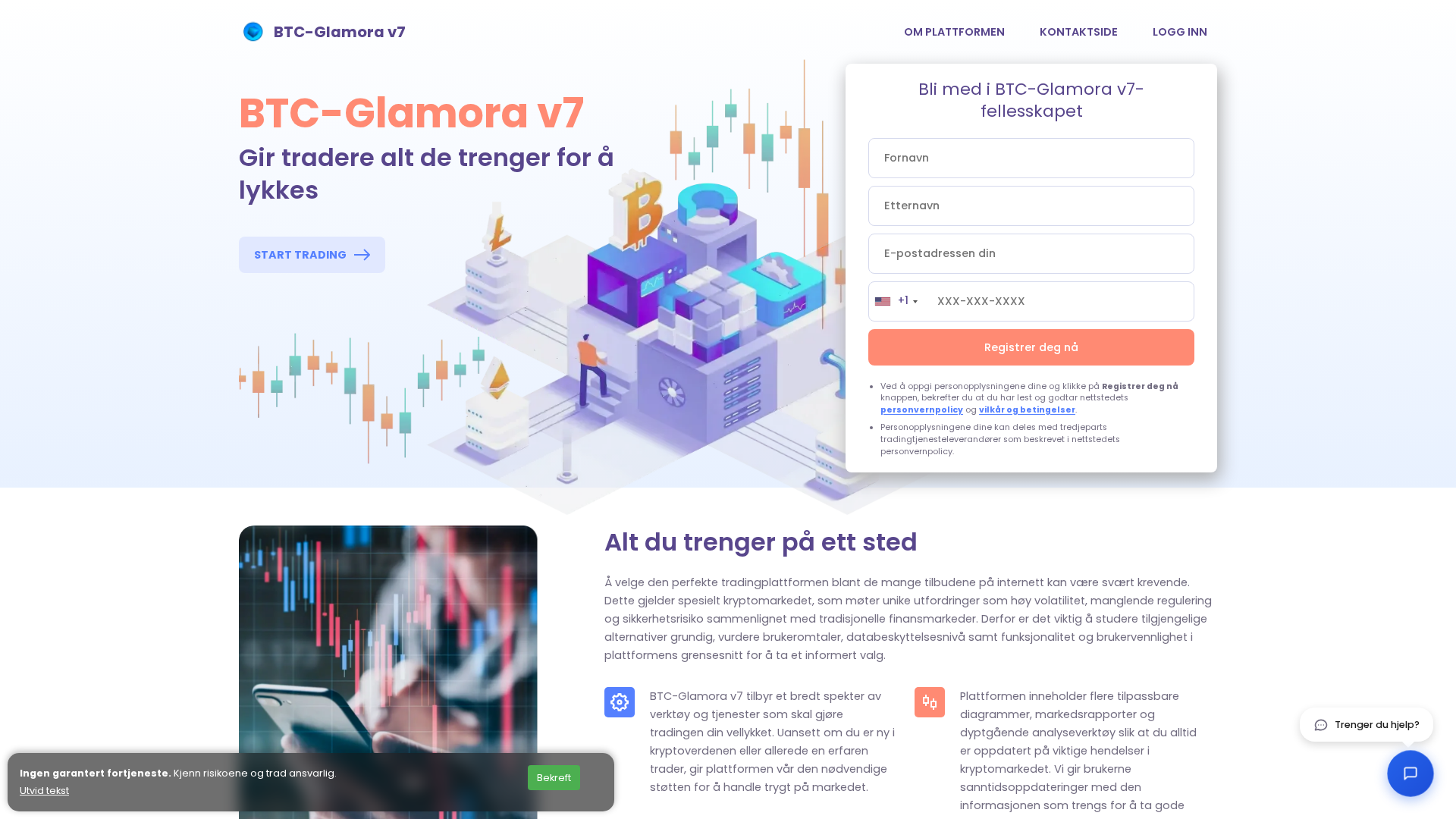 Screenshot of btc-glamorav7ai.com