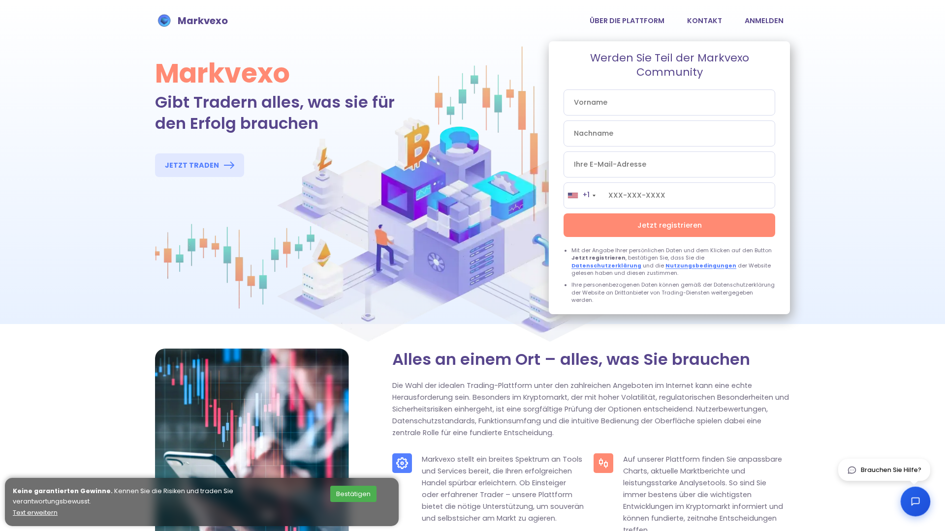 Screenshot of markvexoai.com