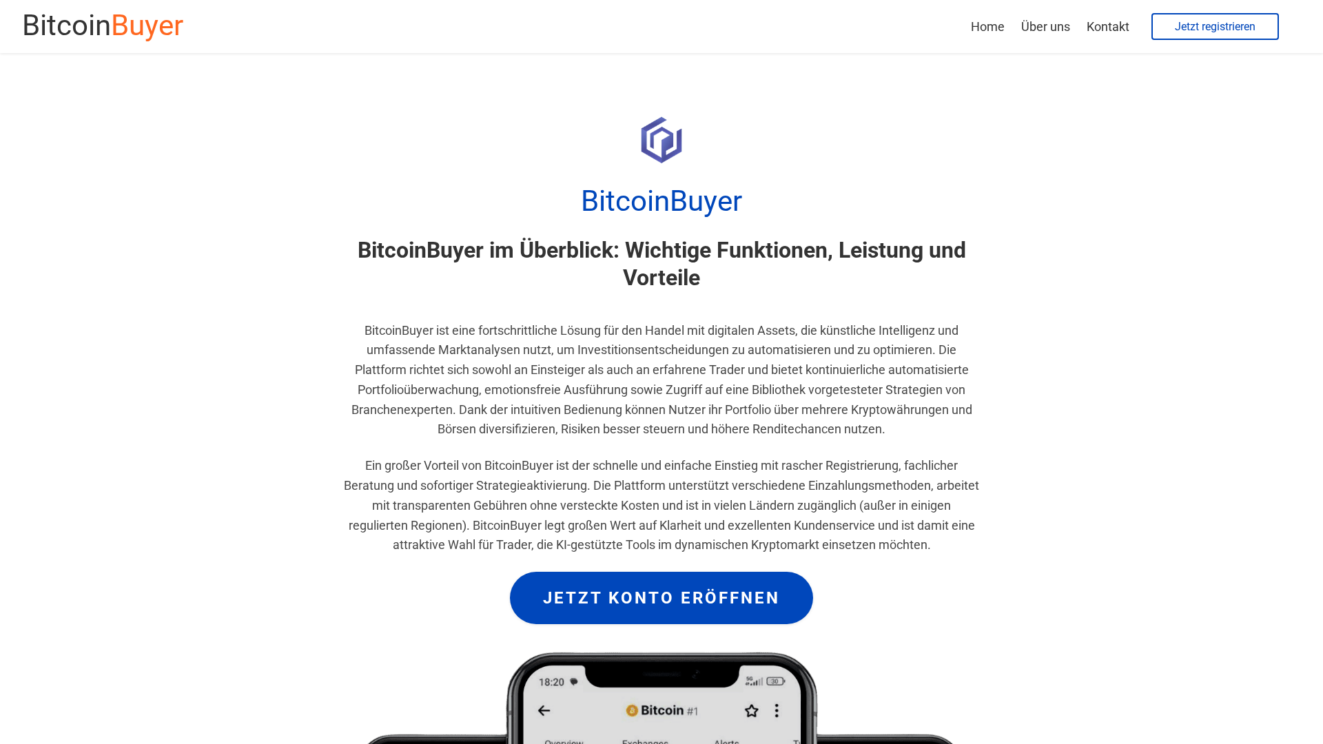 Screenshot of bitcoinbuyer-ai.com
