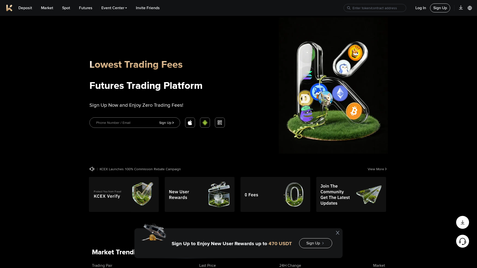 Screenshot of kcexfa.com