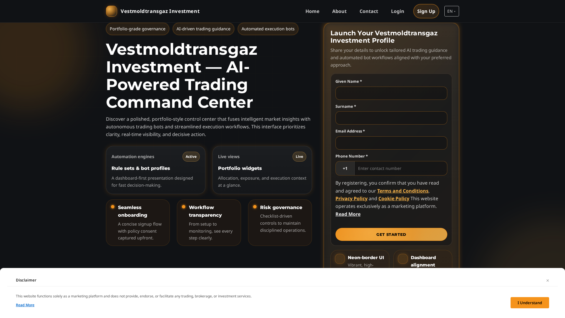 Screenshot of vestmoldtransgazinvestment.shop