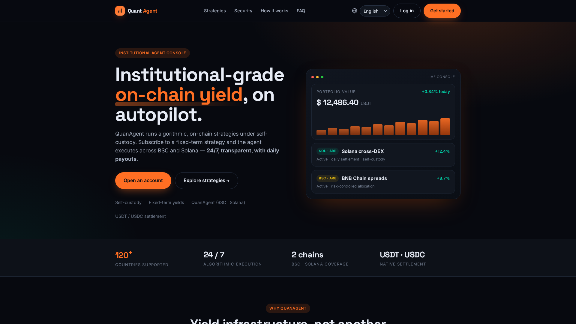 Screenshot of quantagent.vip