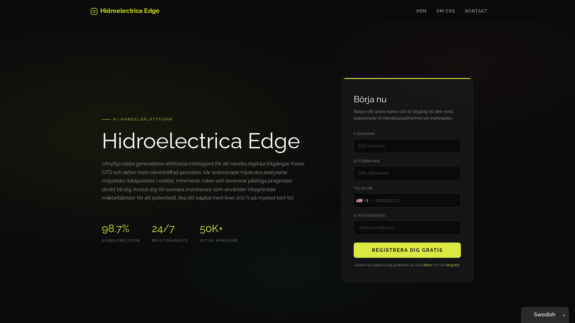 Screenshot of hidroelectricaedgeai.net