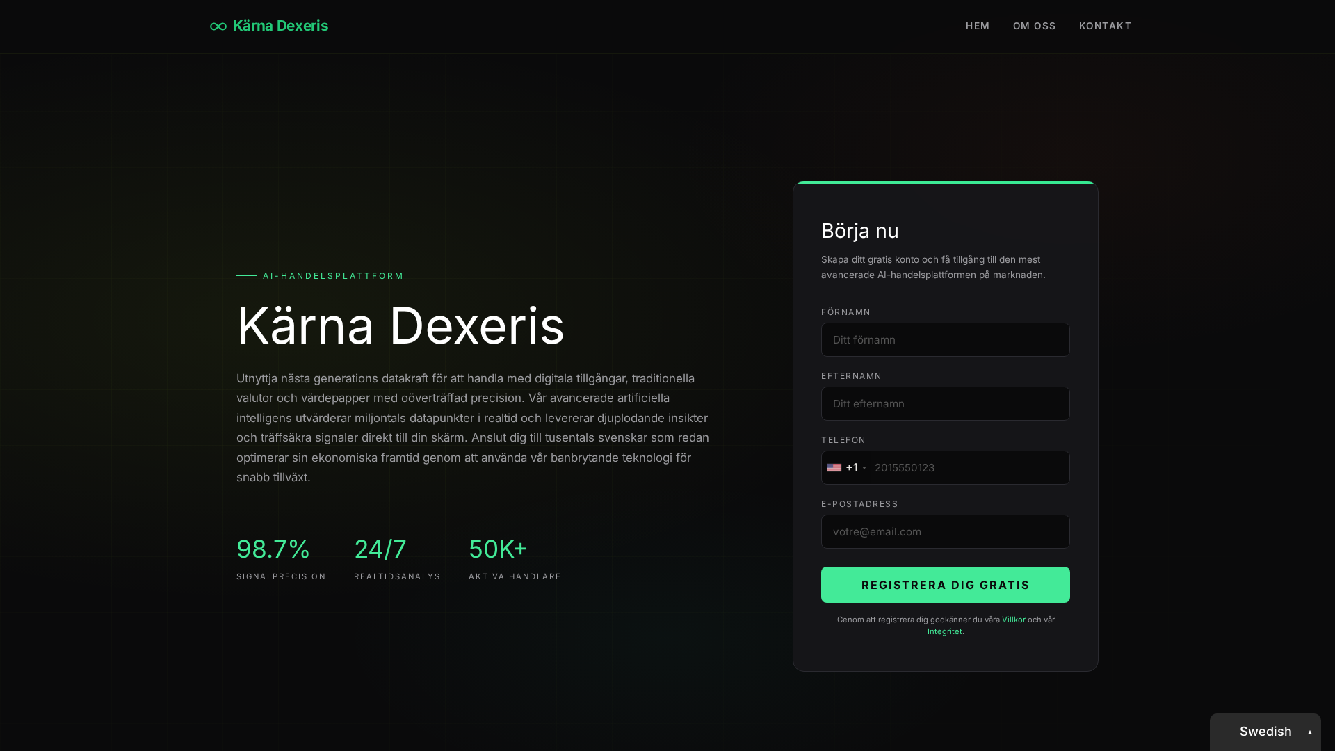 Screenshot of karnadexeris.org