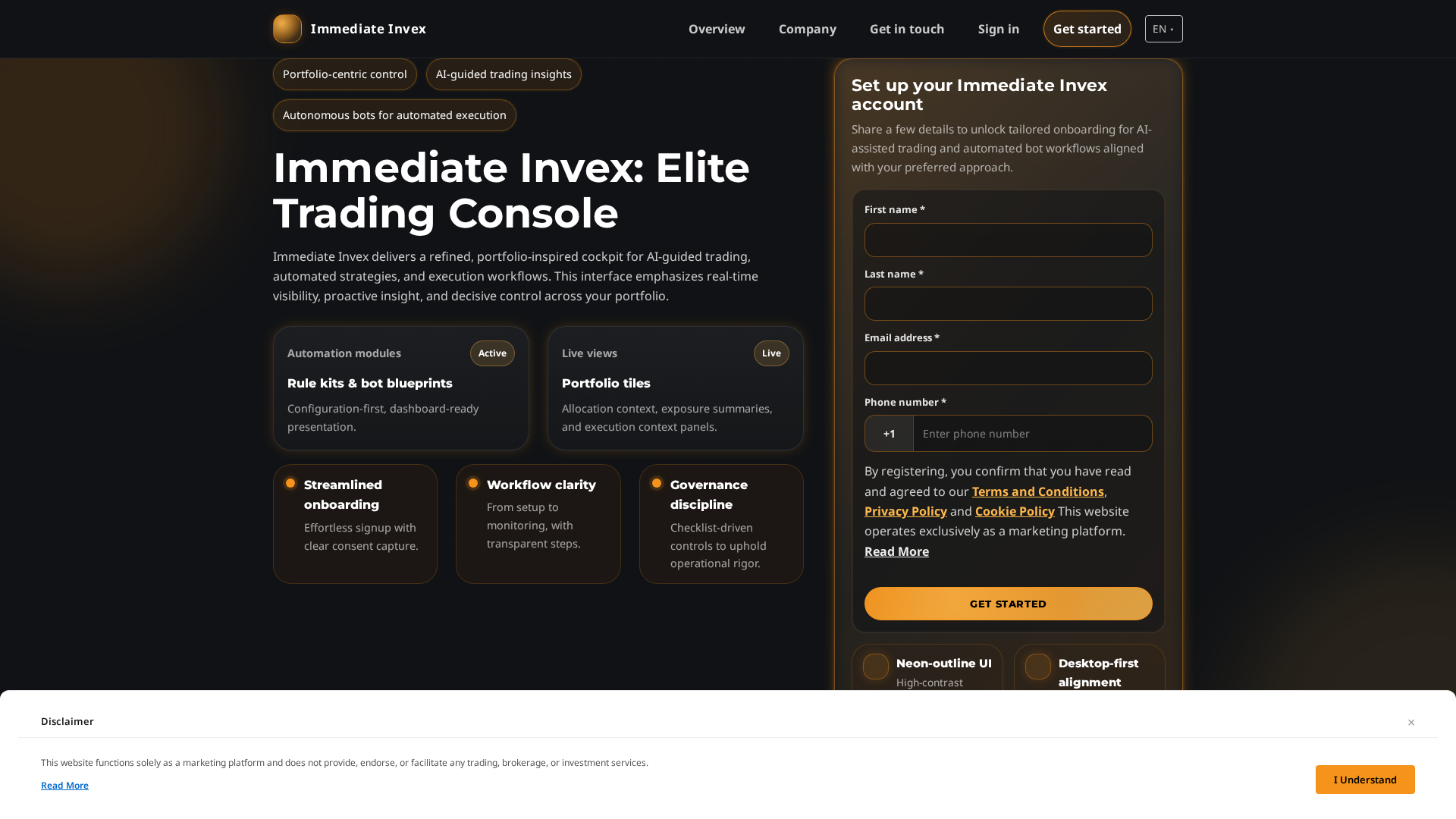 Screenshot of immediateinvex.click